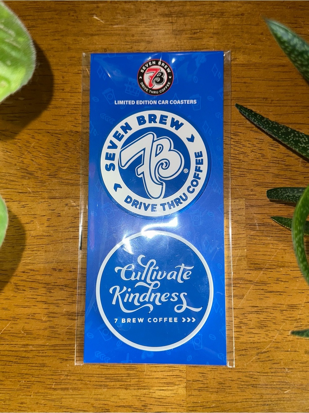 7 Brew Coffee Car Coaster Limited Edition April Exclusive